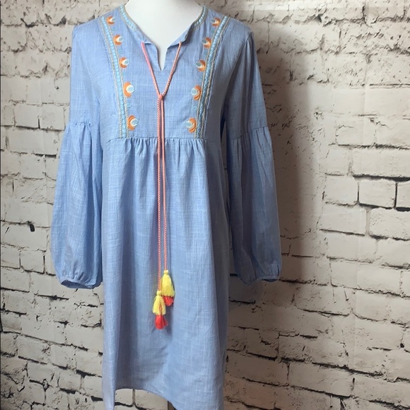 Figleaffashion Dresses & Skirts - Grifflin Paris Long Sleeve Gingham Dress